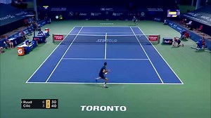 Match Highlight | Casper Ruud 2 vs 1 Marin Cilic | National Bank Open 2021