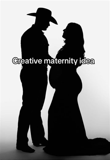 Creative Maternity Photography Silhouettes