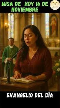 Lectura Evangelio Misa de Hoy Domingo 16 de Noviembre 2025 | Cristo Está Conmigo