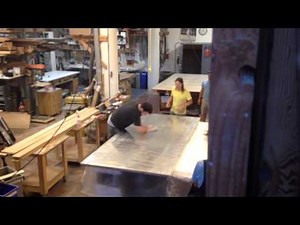 Oak Laminating a Sing Core Honeycomb Aluminum Door