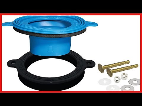 Fluidmaster 7530P8 Universal Better Than Wax Toilet Seal, Wax-Free Toilet Bowl Gasket Fits Any Drain
