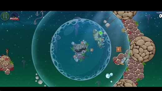 Angry Birds Space: Defeating the Sea Pig Challenges