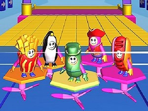 Play Fall Guys  Fall Girls Knockdown Multiplayer | Free Online  Games. KidzSearch.com