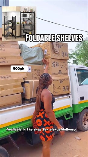 Innovative Foldable Shelf for Kitchen Organization