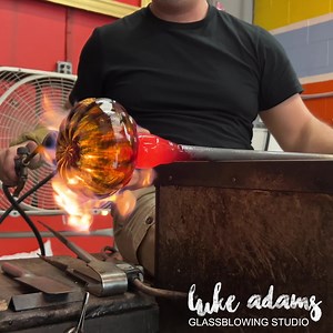 1K reactions · 77 shares | We definitely don't recommend smashing your new Ocean Pumpkin. But it's sure fun to watch. | Luke Adams Glass Blowing | Facebook