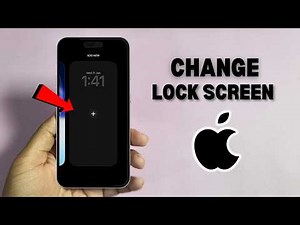 How To Change Lock Screen On iPhone | Customize lock screen wallpaper iphone