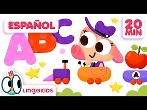 CANCIÓN DEL ABC 🔤🎶 y Más Canciones Infantiles | Lingokids en Español