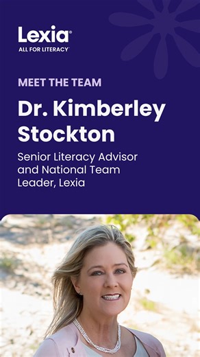 “Literacy is liberation. It’s the foundation of equity, agency, and access.” — Dr. Kimberly Stockton, Senior Literacy Advisor and National Team Leader, Lexia Dr. Kimberly Stockton leads Lexia’s Science of Reading Systems Work, helping districts across the nation build sustainable literacy frameworks that reach every learner. Her belief is simple yet profound: “Literacy doesn’t have to be a moonshot. We know more today than ever before. Let’s empower our children to reach the stars through the po