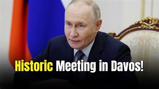 After a four-year boycott, Putin's envoy arrives in Davos for talks with Americans