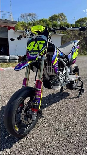 Honda CRF 150 Supermoto by Pitom | Braking Power with Accossato