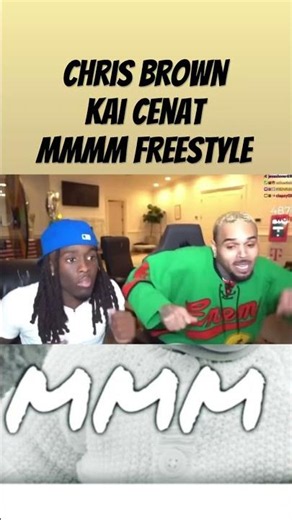 Kai Cenat x Chris Brown MMMM Freestyle (Prod. @SwiftOnDemand) #shorts #freestyle #hiphop #duet