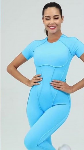 Step Into Style 💃 | High-Fit Unitard Outfit #shorts