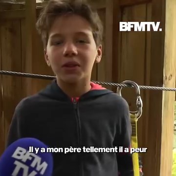 414K views · 1.4K reactions |  Le plus grand parc d'accrobranche au monde est en France! Avec un parcours de 8km ⤵ | BFMTV | Facebook