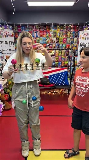 VLAD ȘI BETTY DUEL KENDAMA 6 BILOASE #sum179 #dulce #food #sweet #kendama