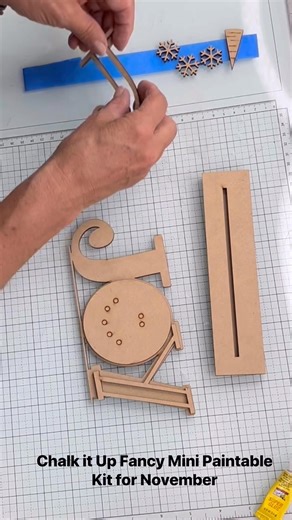 21K views · 560 reactions | Paintable Mini Subscription Box for November. December will have a free Embossing tool and Paint Tray.  in the comments. | Chalk It Up Fancy | Facebook