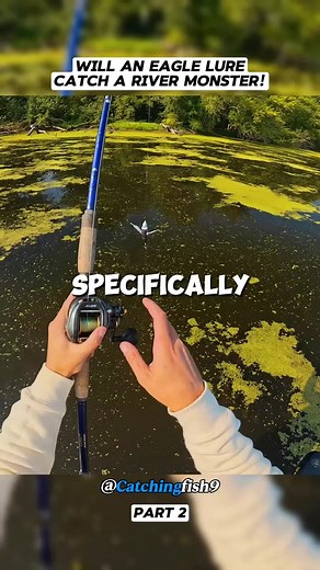 Custom Fishing Eagle Lure Prototype for Giant Pike