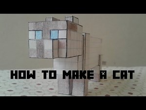 How to Make a Minecraft Cat