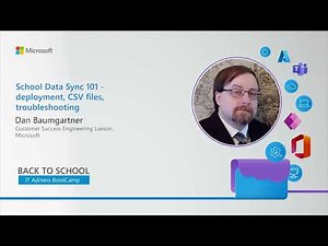 05 School Data Sync 101 – Deployment, CSV Files, Troubleshooting