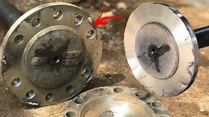 How Truck Rear Axle new holes are made | Mechanical Skills