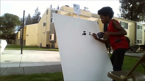 Time Lapse of Artist Painting Professional Basketball Player