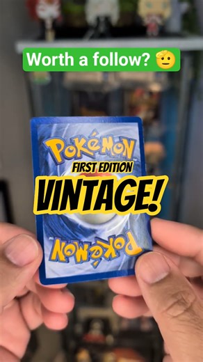Vintage First Edition #Pokemon #tcg #card #retro #gaming #cards #ttg