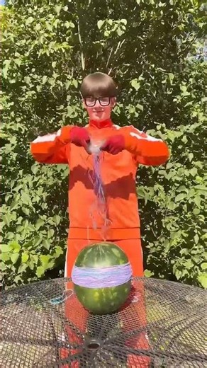 🔥 💥🍉 I Exploded a Watermelon… The Result Is SHOCKING! 😳 #Shorts