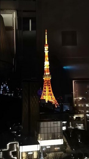 #ジャヌ#東京タワー 消える瞬間！大好き