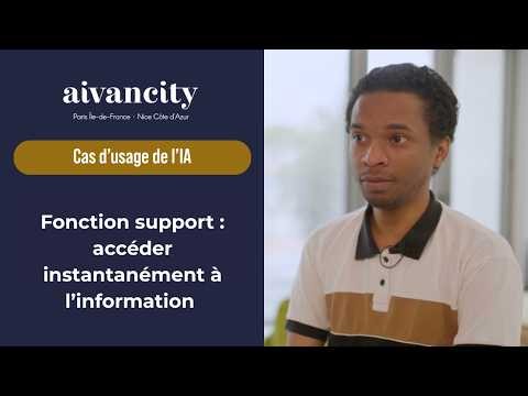 Cas d'usage de l'IA : Fonction support : accéder instantanément à l'information grâce à l'IA