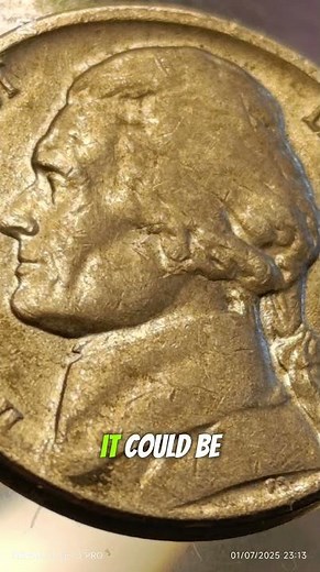 🇺🇸1987P Jefferson Nickel Errors & Value — Hidden Treasures💰!CoinErrors #RareCoins #CoinCollecting