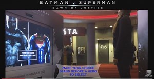 AR Superhero Displays
