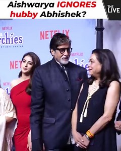 1.9M views · 10K reactions | Netizens speculate that Aishwarya Rai Bachchan appears to be least interested in being around her husband, Abhishek Bachchan. Observing her expressions and behavior, fans are quick to interpret the dynamics between the couple. #AishwaryaRai #AishwaryaRaiBachchan #AbhishekBachchan | The Live | Facebook