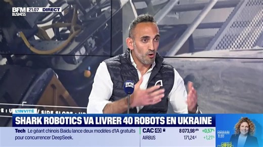 Cyrille Kabbara (Shark Robotics): Shark Robotics va envoyer 40 robots pompiers en Ukraine - 17/03