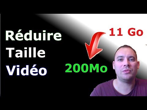 Compresser la Taille d'une Vidéo Qui Prend de la place : Réduire ou diminuer les Mo Go