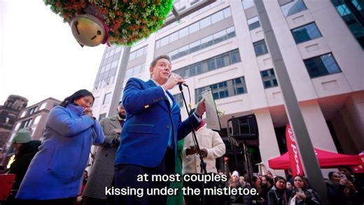 DowntownDC BID on Instagram: "There is power in public art 💋 The National Kiss turned downtown into a shared moment—bringing thousands of people together for something joyful, unexpected, and very human. What started as an idea became a collective experience. Public space became a place to pause, participate, and connect. Public art doesn’t just fill space. It brings people together. A big thanks to @op_indc @gerrenpricedc @dclife96 Art by: @mylydesign #PublicArt #Placemaking #DowntownDC #TheNa