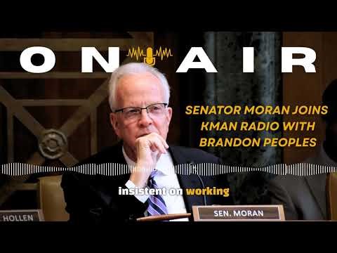 INTERVIEW: Sen. Moran Joins KMAN Radio to Discuss USDA Deputy Secretary Vaden Visiting Kansas