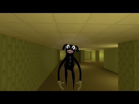 Cartoon dog Chase me in backrooms!! Garry's Mod