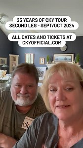 We're celebrating 25 years of CKY on tour with @crobotband and Chase The Comet, and we're playing all the good stuff! Take it from Phil and April; you don't want to miss it! Tickets and VIP packages available now at the link in our bio (cky.soundrink.com) 🎟️ VIP Packages include: • (1) General Admission Ticket • Meet & Greet with CKY • Photo with CKY • Signed 8 x 10 • Unique official CKY merch items • Early entry/early access to merch TOUR DATES 09/12 - Nashville, TN - The Mil @ Cannery Hall 09