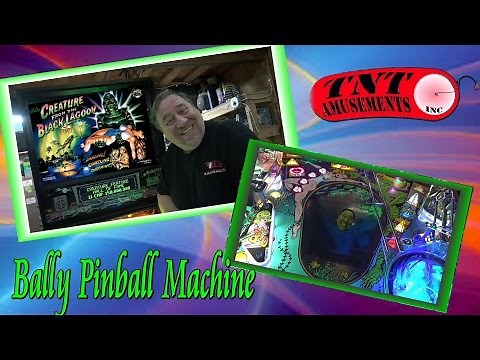 #1133 Bally CREATURE from the BLACK LAGOON Pinball Machine - TNT Amusements
