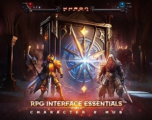 RPG Interface Essentials - Character & HUB by Khron Studio