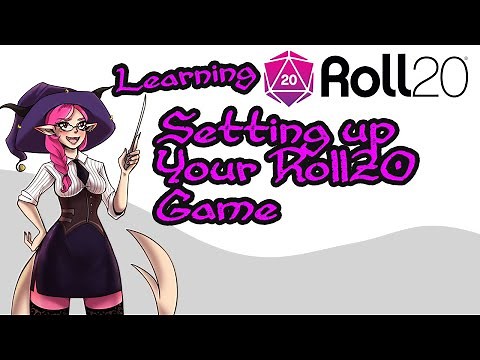 01 - Learning Roll20 - Setting Up Your Roll20 Game