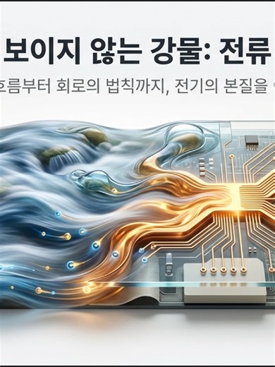 12_전류, 하가 도선을 따라 일정한 방향으로 흐르는 현상인 전류는 마치 파이프 속을 흐르는 물줄기처럼 우리 삶의 모든 가전제품을 깨우는 에너지의 길이자 흐름이야! ⚡️🌊 #전류 #A #전기회로 #과학 #과학공부 #시험기간 #과학꿀팁 #물리 #틱톡교실 #벼락치기