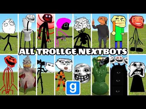 Gmod: All Kinds of Trollge Nextbots // All Trollface █ Garry's Mod – Mods █