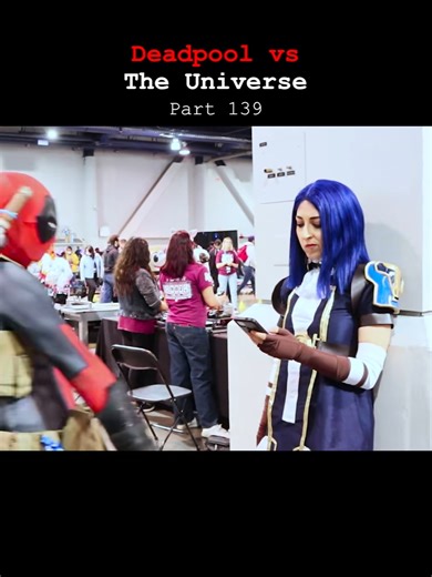 22K views · 792 reactions | Deadpool vs The Universe (Part 139) #deadpool #deadpoolcosplay #caitlyn #caitlynarc | Dr Peter II | Facebook