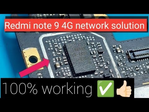 Redmi note 9 4G network solution | Redmi note 9 network problem solution |