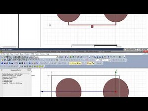 HFSS 1x2 Circular Patch Antenna Array for 2 4 GHz applications