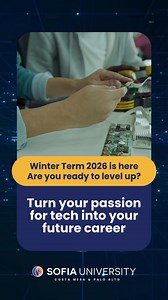 Curious about a career in tech — but wondering how to get started? Sofia University’s Computer Science programs blend technical skill-building with emerging AI, cybersecurity, and systems-thinking — preparing you not just to work in tech, but to grow and lead in it. ✅ Learn AI, machine learning, and data-driven development ✅ Gain real-world experience in cyber defense and risk management ✅ Flexible study options online or on campus ✅ Affordable, WASC-accredited, and rooted in whole-person educat