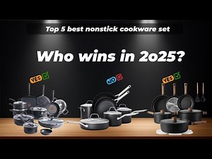✅Top 5 best nonstick cookware set [Watch This Before You Make a Choice!]