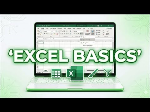 MS Excel Basics Explained: Header–Footer, Status Bar, Number Format & Change Case