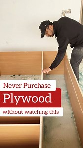 Read Caption for 'Cheklist' 🔎 10 Checklist for Good Plywood Selection 1️⃣ Choose the Right Grade: If the plywood will be exposed to high moisture (like in kitchens or bathrooms), go for BWP (Boiling Water Proof) Marine Grade. For moderate moisture areas, use BWR (Boiling Water Resistant). For dry areas, MR (Moisture Resistant) grade works best. 2️⃣ Check the Sides: High-quality plywood has alternate layers of brown (hardwood) and yellow (softwood). If you see more yellow layers, the plywood is 