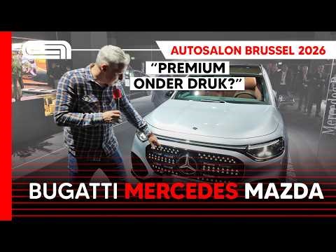 Bugatti, Mazda & Mercedes at the 2026 Brussels Motor Show